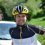 Chris Ward Wears Mavic Traverser La France en Vélo